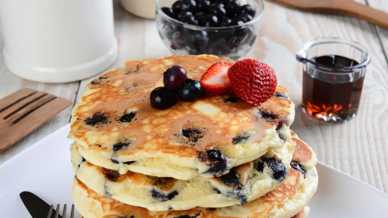 Why are blueberry pancakes good for you