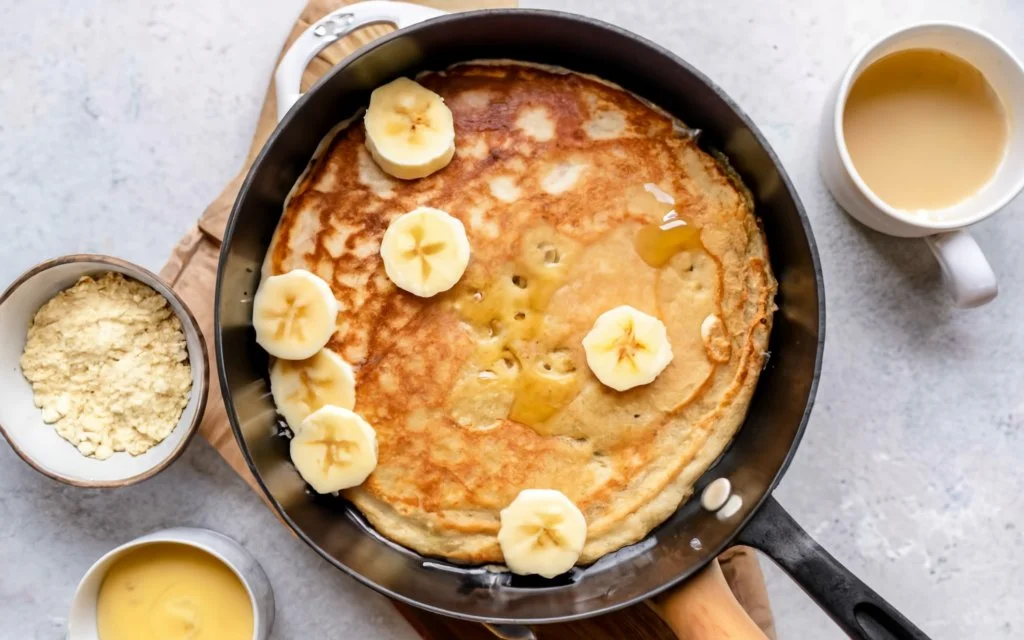 How to keep banana pancakes from falling apart