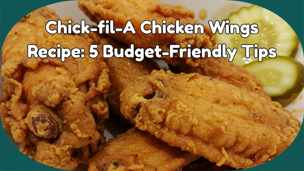 Chick fil A Chicken Wings