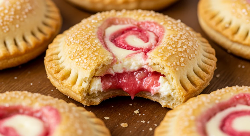 Rhubarb Cream Cheese Hand Pies